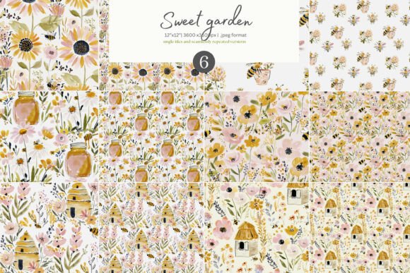 Watercolor Seamless Patterns with Bees: A Practical Guide to Choosing and Using Digital Assets